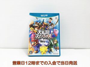 WiiU 大乱闘スマッシュブラザーズ for Wii U ゲームソフト 状態良好 1A0220-211sy/G1