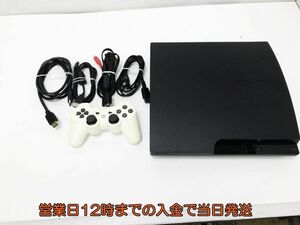【1円】PS3 (120GB) チャコール・ブラック (CECH-2000A) ゲーム機本体 初期化動作確認済み 1A0771-642e/F4