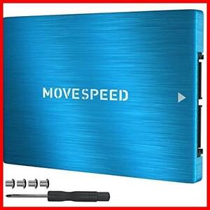 MOVESPEED SSD 内蔵 128GB 2.5インチ 3D NAND採用 SATA3 6Gb/s 7mm PS4動作確認済 日本語取扱説明書付き 3年