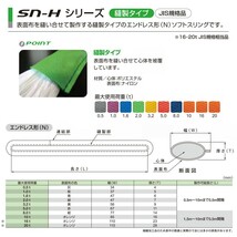 国産ソフトスリングSN-Hシリーズ（縫製タイプ） エンドレス形（N型）1.6t×10m 丸善織物_画像2