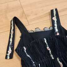 シャーリーテンプル ジャンパースカート サンドレス 日本製 100 / Shirley Tempe ワンピース_画像8