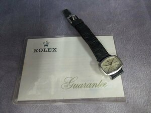 ロレックス 手巻き 金無垢 ホワイトゴールド 腕時計 レディース 18k