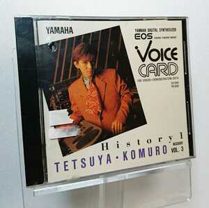  records out of production rare goods!YAMAHA EOS YS100/YS200/B200 exclusive use voice card (100 voice + demo n -stroke ration data ) Komuro Tetsuya vol.3 History 1