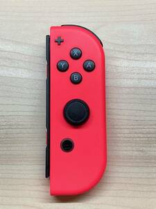 【動作確認済】 ネオンレッド　Nintendo Switch ニンテンドー スイッチ 任天堂 Joy-Con ジョイコン joycon R 送料無料