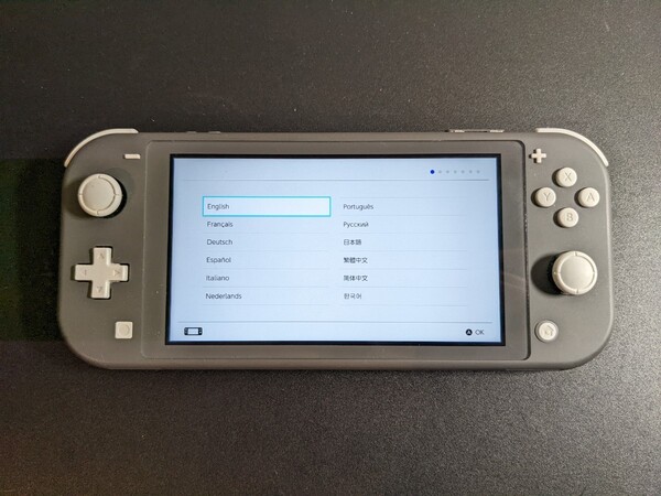 Nintendo Switch lite 本体のみ(ジャンク品)
