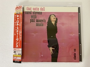 CD / CAROL STEVENS WITH PHIL MOORE'S MUSIC / THAT SATIN DOLL / 国内盤 /帯付