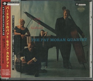 CD JAZZ / THE PAT MORAN QUARTET / WHILE AT BIRDLAND / Vocal /TOSHIBA EMI/ obi attaching / domestic record /TOCJ-62030