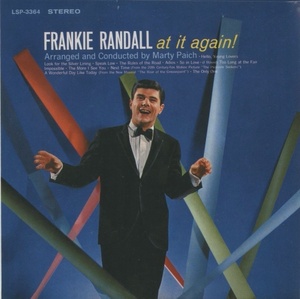 CD JAZZ / FRANKIE RANDALL / AT IT AGAIN! / ボーカル/SSJ/国内盤/XQAM-1028