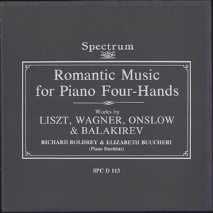 オープンリールテープ ボルドリー、ブッチェリ / ROMANTIC MUSIC FOR PIANO FOUR-HANDS 7号 19cm/s (7 1/2IPS) 4トラック DOLBY ライナー