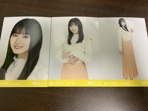 遠藤さくら 乃木坂46 ビタミンカラー 生写真 3種コンプ 　検索)10thBDライブ バスラ