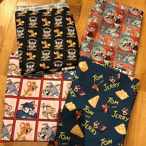 トムとジェリー レッスンバック 体操服入れ 上靴入れ ランチマット お弁当袋 巾着袋