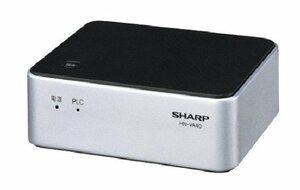 SHARP PLC（高速電力線通信）アダプター 増設用 LAN4ポートタイプ HN-VA40(中古品)