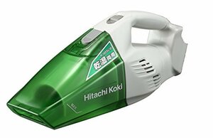 HiKOKI(ハイコーキ) 旧日立工機 18V コードレスクリーナー 充電式 乾湿両用 蓄電池・充電器別売り 本体のみ R18DSL(S)(中古品)