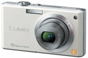 パナソニック デジタルカメラ LUMIX (ルミックス) FX37 シェルホワイト DMC-FX37-W(中古品)