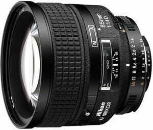 Nikon 単焦点レンズ Ai AF Nikkor 85mm f/1.4D IF フルサイズ対応(中古品)