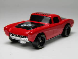 Chevrolet Corvette 1/64位 シボレー 1957 C1 初代 コルベット V8 ハードトップ ビンテージ Hot Rod 50s ホットロッド カスタム品 Junk扱い