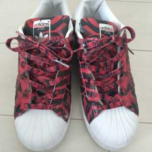  free shipping adidas Adidas rose rose floral sneakers shoes floral print US8 UK6.5 25cm red crash Capsule 