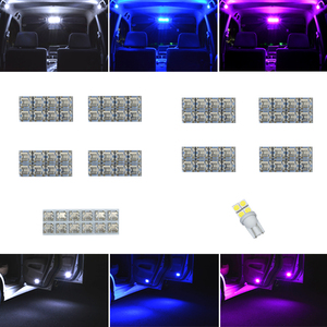 オデッセイ RB1/RB2/RB3/RB4 LED 全ルーム球セット ルームランプ/カーテシランプ/ラゲッジランプ 選べる3色⇒ホワイト・ブルー・ピンク