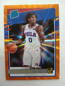 PANINI 2020-21 DONRUSS No.211 TYRESE MAXEY RATED ROOKIE ORANGE LASER PARALLEL 特価 20-21 タイリース マクシー RC 