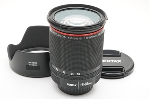 【フジヤカメラ】ジャンク品 HD PENTAX-DA 16-85mm F3.5-5.6 ED DC WR (フード付き) ペンタックス APS-Cセンサー AF一眼レフ用 標準ズーム