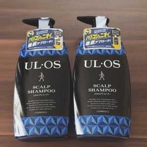 【新品未開封】大塚製薬 ウルオス 薬用スカルプシャンプー本体 500ml ×2本