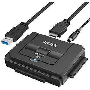 Unitek IDE SATA 両方対応 USB3.0 ドライブ交換アダプター 2.5/3.5インチHDD SSD 光学ドライブに対応 コンバータ 最大18TB 5Gbps