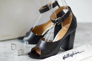 3.1 Phillip Lim Philip rim sandals SHS2-0633SHL strap sandals heel 