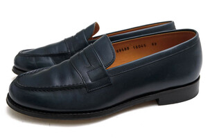 JALAN SRIWIJAYAja Ran потертость waya монета Loafer 98589 18045 Франция te.pi фирма машина f телячья кожа туфли без застежки кожа подошва Goodyear 