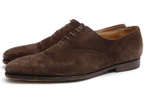 CROCKETT＆JONES クロケット＆ジョーンズ ビジネスシューズ HALLAM 5057 カーフ 牛革 ストレートチップ レザーソール グッドイヤーウェルト_画像1