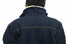 GAP ギャップ トラッカージャケット S/842848-00 ICON DENIM JKT シェルパライニング アイコンデニムジャケット カイハラ高品質プレミアム1_画像7