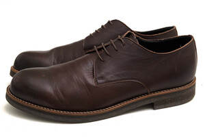 PADRONE パドローネ ビジネスシューズ PU7358-2033 DERBY PLAIN TOE SHOES JACK8 ウォータープルーフレザー 牛革 ダービーシューズ プレー