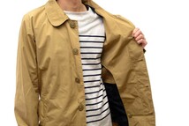 nonnative ノンネイティブ コート NN-J2412 TOURIST COAT COTTON WEATHER URETHANE COATED 1 BEIGE ステンカラーコート_画像5