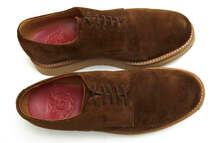 GRENSON グレンソン ビジネスシューズ 112143 CURT XL EXTRALIGHTソール 牛革 ダービーシューズ プレーントゥ グッドイヤーウェルト製法_画像5