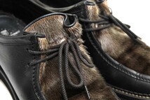 uniform experiment ユニフォームエクスペリメント カジュアルシューズ 156135 SEAL FUR MOCCASIN SHOES ミカエル アザラシ ファー 毛皮_画像5