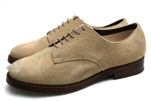 foot the coacher フットザコーチャー ビジネスシューズ MOLTON BLUCHER CREPE SOLE モルトン 牛革 プレーントゥ ミリタリー