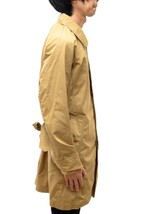 nonnative ノンネイティブ コート NN-J2412 TOURIST COAT COTTON WEATHER URETHANE COATED 1 BEIGE ステンカラーコート_画像2