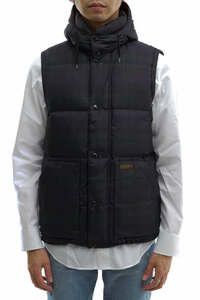 POLO RALPH LAUREN ポロ ラルフローレン ダウンベスト BLACK WATCH TARTAN DOWN VEST タータンチェック フード付き