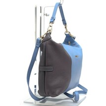 FURLA フルラ ハンドバッグ 190262 シボ革 シュリンクレザー バイカラー_画像3