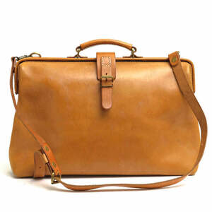 HERZ hell tsu business bag la tea go leather cow leather soft Dulles bag 2WAY shoulder bag standard 