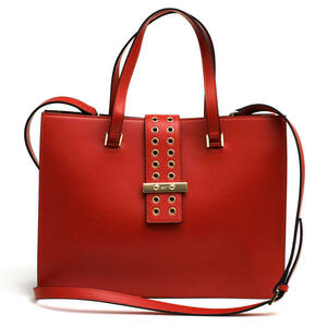 RED VALENTINO handbag LQ2B0659VTL cowhide 2WAY shoulder bag, cormorant, Valentino, for women