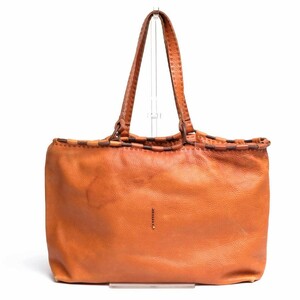 Henry Cuir Anne leak i-ru tote bag Barneys New York BARNEYS New York special order wrinkle leather shrink leather shoulder .. one shoulder 