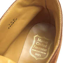 SHIPS シップス チャッカブーツ 230820 MASTER CRAFTED FOOTWEAR 牛革 ハンドソーンウェルテッド製法 ダイナイトソール プレーントゥ_画像8