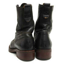 MR.OLIVE ミスターオリーブ レースアップブーツ ME504 POLISHED STEER LEATHER LACE UP LOGGER BOOTS 牛革 ベジタブルタンニン鞣し コルク_画像4