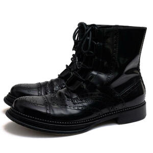 Dolce &amp; Gabbana Dolgaba Race Up Boots 4072 Cowhide Calf Shorm Welt Технические характеристики