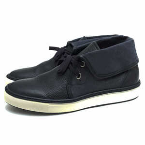 GIORGIO ARMANI Armani is ikatto sneakers X2 M248 cow leather chukka boots type plain tu wrinkle leather shrink leather 