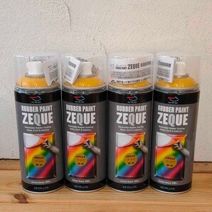 AZ ラバーペイントZEQUO メタリックゴールド ラバースプレー 4本セット