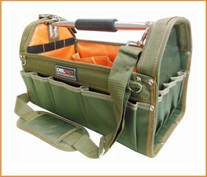 DBLTACT オープンキャリーバッグ DT-SRB-420KH 工具バッグ ショルダーバッグ 携行型工具袋 ツールバッグ 工具箱 道具箱