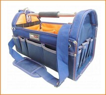 DBLTACT オープンキャリーバッグ DT-SRB-420NV 工具バッグ ショルダーバッグ 携行型工具袋 ツールバッグ 工具箱 道具箱_画像1