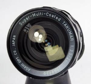 分解整備・実写確認済 Super-Multi-Coated TAKUMAR 24mm F3.5 超広角描写が楽しめるオールドレンズ レンズの透明度は良好【送料無料】