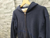 CUSHMAN/SPORTSWEAR／クッシュマン／ネイビー／ジップアップパーカー／コットン/WALDES/メンズ/サイズ M/Hoodie/フーディー_画像3